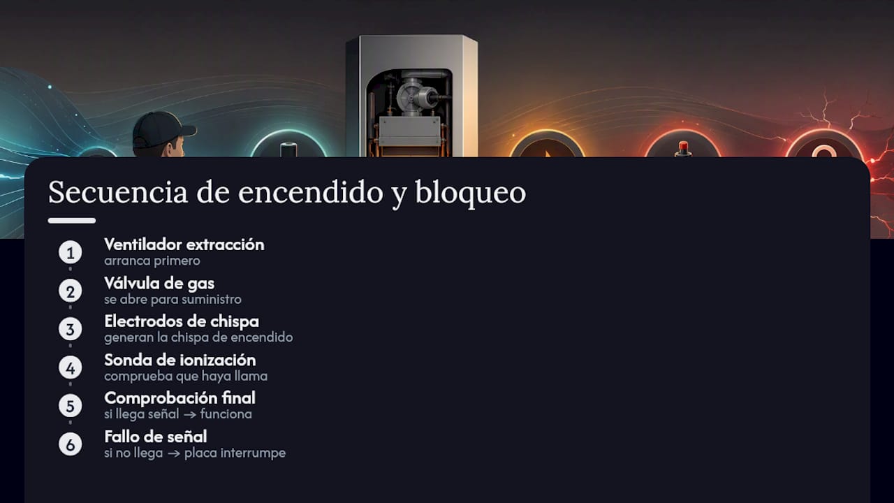 Error F28 en Vaillant: qué significa y cómo solucionarlo 2 Diagrama comparativo del proceso entre fallo temporal y bloqueo en calderas