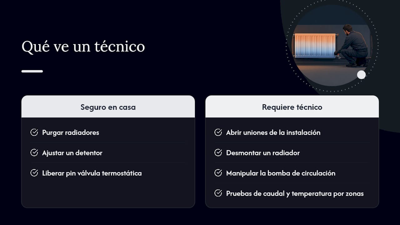 Radiador frío por abajo: causas reales y cómo solucionarlo 3 Lo que un técnico ve que tú no puedes ver desde casa — overview diagram